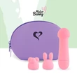 FEELZTOYS Mister bunny - mini masszírozó vibrátor szett (pink)
