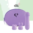 FEELZTOYS Mister bunny - mini masszírozó vibrátor szett (lila)