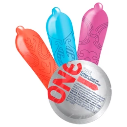 ONE Tattoo Touch - tetkó mintás óvszer (12db)