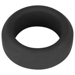 Black Velvets - vastagfalú péniszgyűrű (2,6cm) - fekete