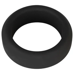 Black Velvets - vastagfalú péniszgyűrű (3,2cm) - fekete