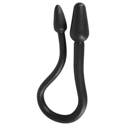 Rebel Double Plug - dupla kúp anál plug (fekete)
