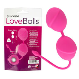 You2Toys Silicone Love Balls - gésagolyó duó - pink (111g)