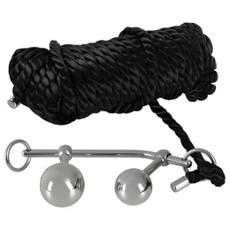 You2Toys Bondage anál plug (149g) + BDSM kötél (10m)