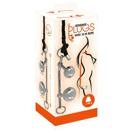 You2Toys Bondage anál plug (149g) + BDSM kötél (10m)