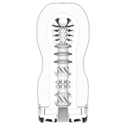 TENGA Premium Gentle - eldobható maszturbátor (fehér)