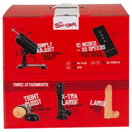 The Banger Fucking Machine - szexgép + 2 dildó és 1 műpunci