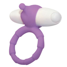 SMILE Loop - vibrációs péniszgyűrű (lila)