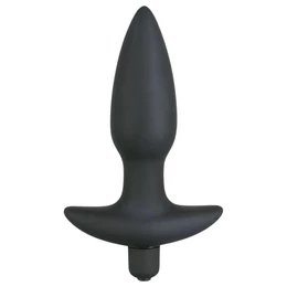 Black Velvets anál plug vibrátor - közepes