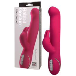 Vibe Couture Rabbit Gesture - Nyuszis, bólogató vibrátor (pink)