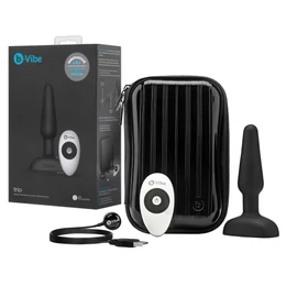 b-Vibe trio - 3 motoros anál vibrátor (fekete)