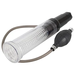 You2Toys - 2in1 - péniszpumpa és maszturbátor egyben (átlátszó)