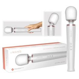 le Wand - exkluzív, akkus masszírozó vibrátor (fehér)