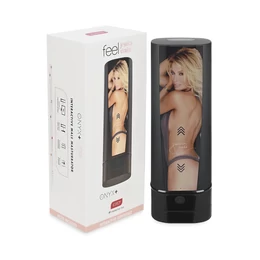Kiiroo Onyx+ Jessica Drake - interaktív maszturbátor (fekete)