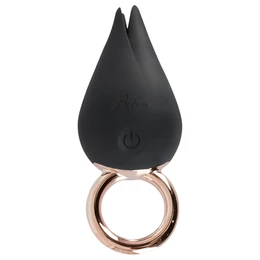 Belou - akkus, vízálló csikló vibrátor ( fekete)