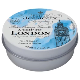 Petits Joujoux London - masszázsgyertya - rebarbara-amber (43ml)
