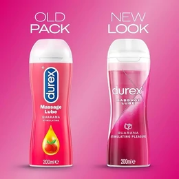 Durex 2in1 masszázsolaj - Guarana (200ml)