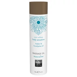 Shiatsu Masculine - masszázsolaj - borostyán-eukaliptusz (100ml)