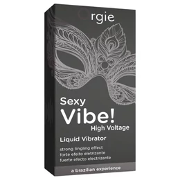 Orgie Sexy Vibe High Voltage - unisex folyékony vibrátor (15ml)