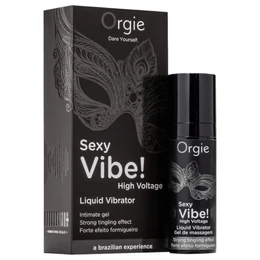 Orgie Sexy Vibe High Voltage - unisex folyékony vibrátor (15ml)