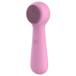FaceClean - akkus, vízálló arc masszírozó készülék (pink)