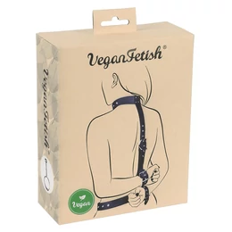 Vegan Fetish - kezeket hátra kötöző szett (fekete)