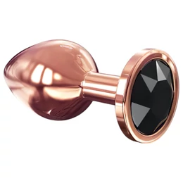 Dorcel Diamond Plug M - alumínium anál plug (rosegold)