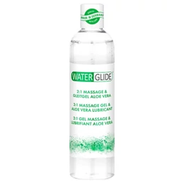 Waterglide 2in1 - aloe verás síkosító és masszázsgél (300 ml)