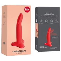 Fun Factory Limba Flex - tapadótalpas dildó - M (pink)