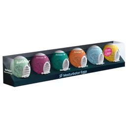 Satisfyer Egg Set - tojás maszturbátor szett (6db)