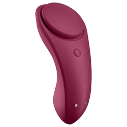 Satisfyer Sexy Secret - okos vízálló bugyi vibrátor (piros)
