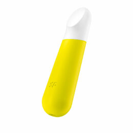 Satisfyer Ultra Power Bullet 4 - akkus, vízálló csikló vibrátor (sárga)
