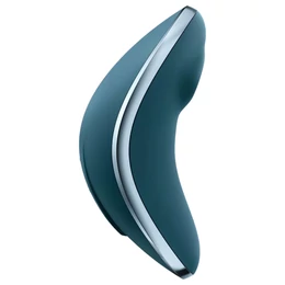 Satisfyer Vulva Lover 1 - akkus léghullámos csikló vibrátor (kék)