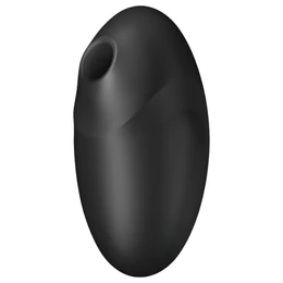 Satisfyer Vulva Lover 3 - léghullámos csiklóizgató (fekete)