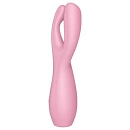 Satisfyer Threesome 3 - akkus csikló vibrátor (pink)