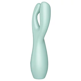 Satisfyer Threesome 3 - akkus csikló vibrátor (menta)