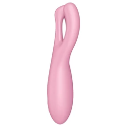 Satisfyer Threesome 4 - okos csikló vibrátor (pink)
