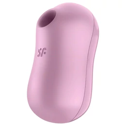 Satisfyer Cotton Candy - akkus léghullámos csikló vibrátor (lila)