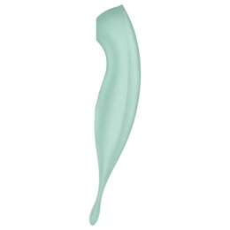 Satisfyer Twirling Pro - okos 2in1 csikló vibrátor (menta)
