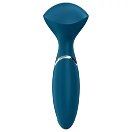 Satisfyer Mini Wand-er - vízálló masszírozó vibrátor (kék)