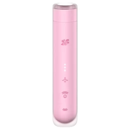 Satisfyer First Kiss - léghullámos csiklóizgató (piros)