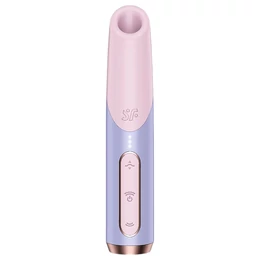 Satisfyer Bold Kiss - léghullámos rúzs vibrátor (rózsaszín)