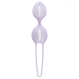 Fun Factory Smartballs Duo - kegel tréner belső golyóval (lila)
