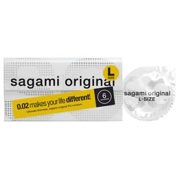 Sagami Original 0.02 L - óvszer - 58mm (6db)