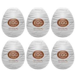 TENGA Egg Silky II - tojás maszturbátor (6db)