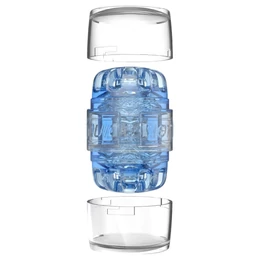 Fleshlight Quickshot Turbo - utazó maszturbátor (kék)