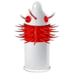 Egzo Ugly Coyote - hosszú tüskés óvszer (1db)