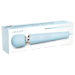 le Wand - exkluzív, hálózati masszírozó vibrátor (kék)