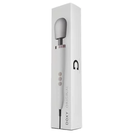 Doxy Wand Original - hálózati masszírozó vibrátor (fehér)