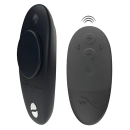 We-Vibe Moxie+ - rádiós, okos csikló vibrátor (fekete)